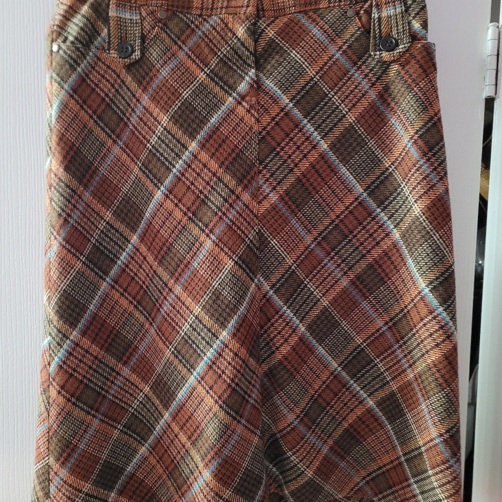 H&M plaid skirt